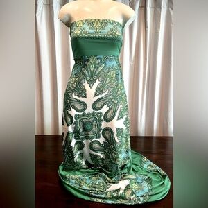 Tube open back Maxi Dress